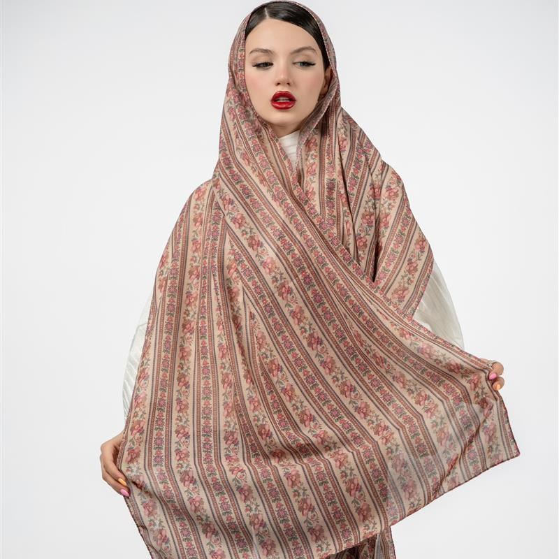 کد 948-شال ساده chanson de perles mix colors